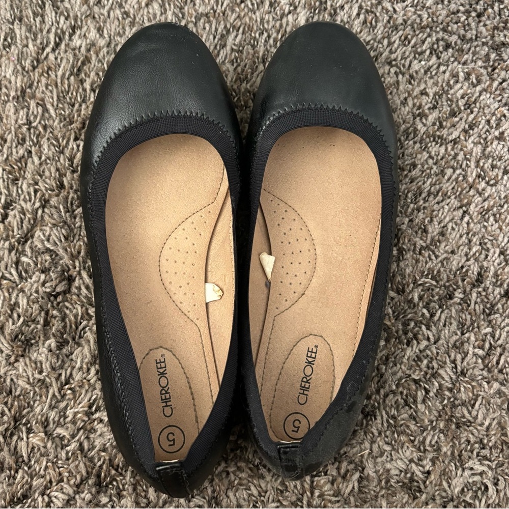 Cherokee Black Ballet Flats